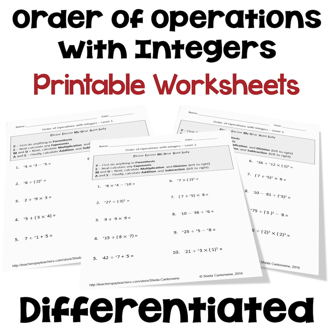 94 grade 6 integers worksheets printable 50 jpg