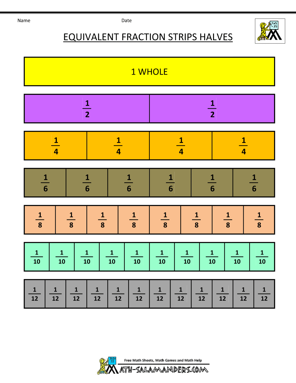 98 equivalent fraction worksheets printable 13 jpg