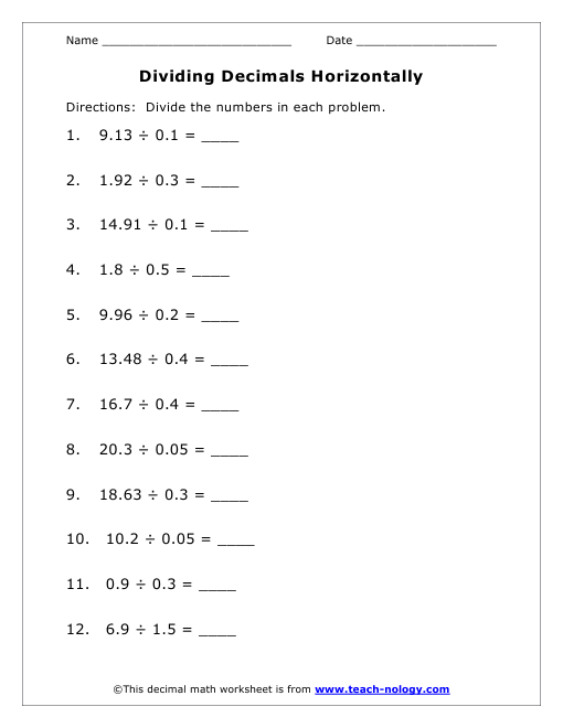 114 dividing decimals worksheets printable 86 jpg