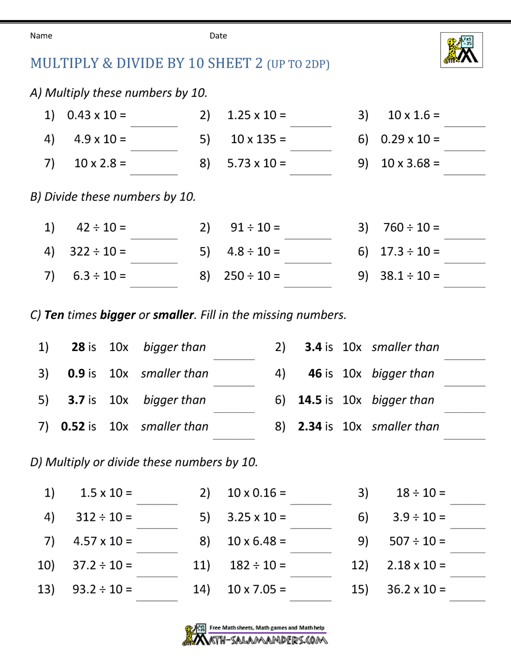 114 dividing decimals worksheets printable 90 jpg